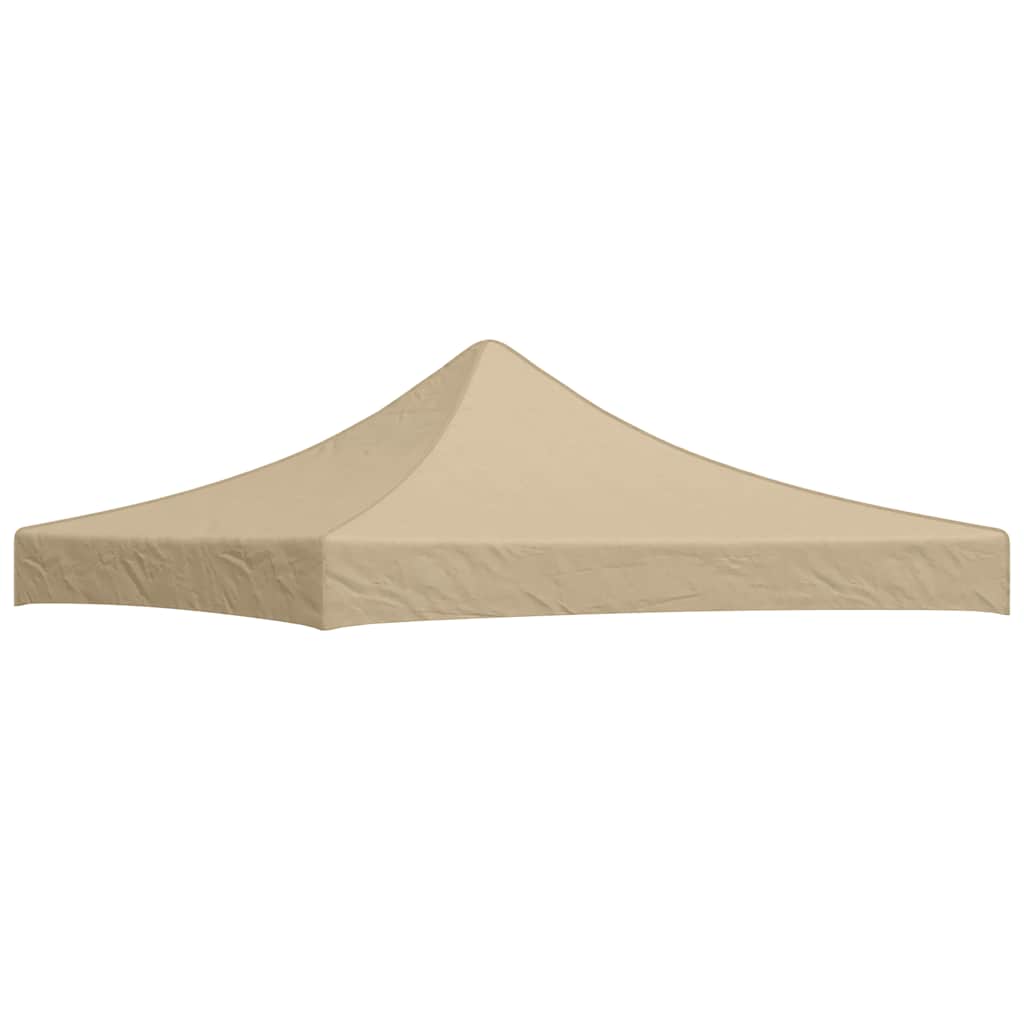 Juhlateltan katto 3x3 m beige 270 g/m²