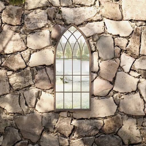 Puutarhapeili hiekka 70x30 cm rauta ulkokäyttöön