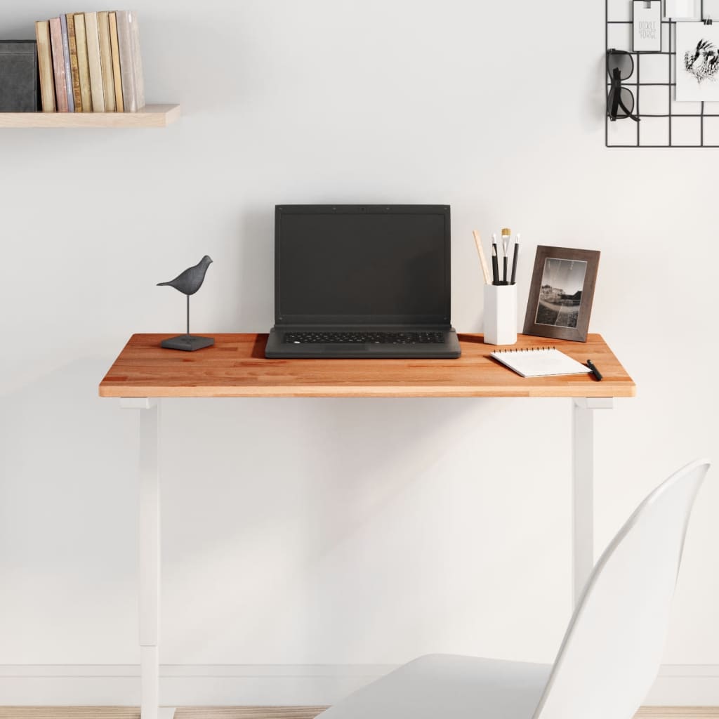 Pöytälevy 80x40x1,5 cm suorakaide täysi pyökki