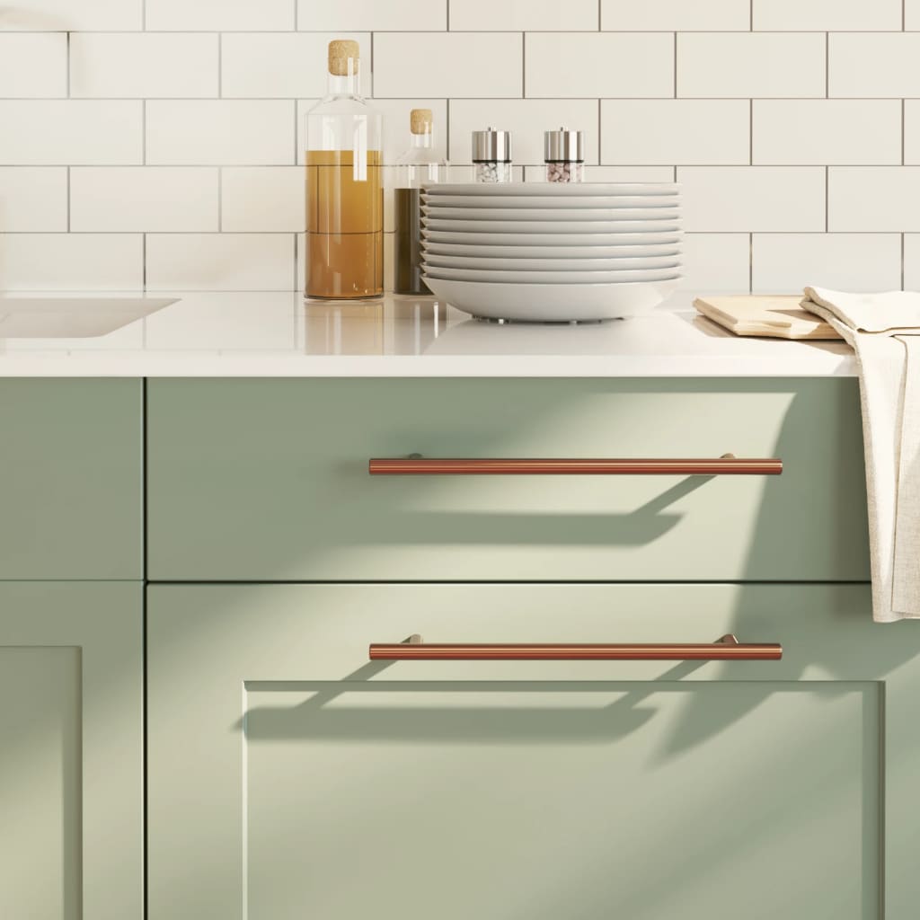 Kaapin kahvat 10 kpl pronssi 224 mm ruostumaton teräs