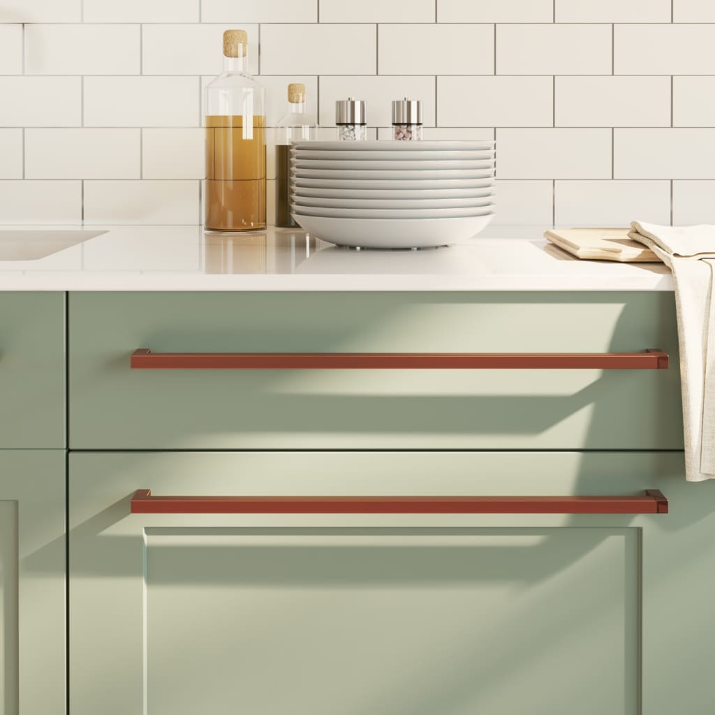 Kaapin kahvat 10 kpl pronssi 480 mm ruostumaton teräs