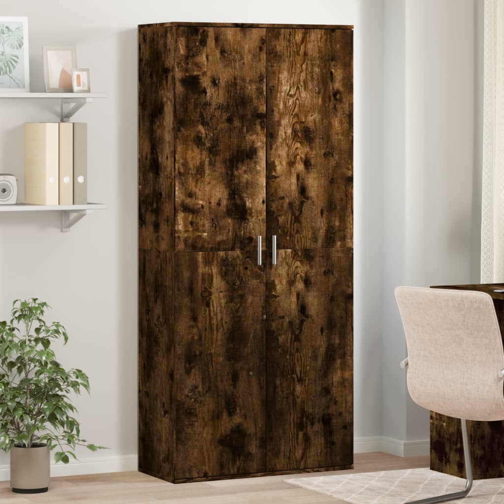 Kaappi savutammi 80x35x180 cm tekninen puu