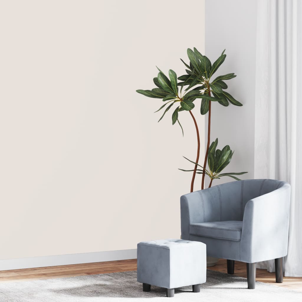 Tapetti 3D yksivärinen kerma 10x0,53 m kuitukangas