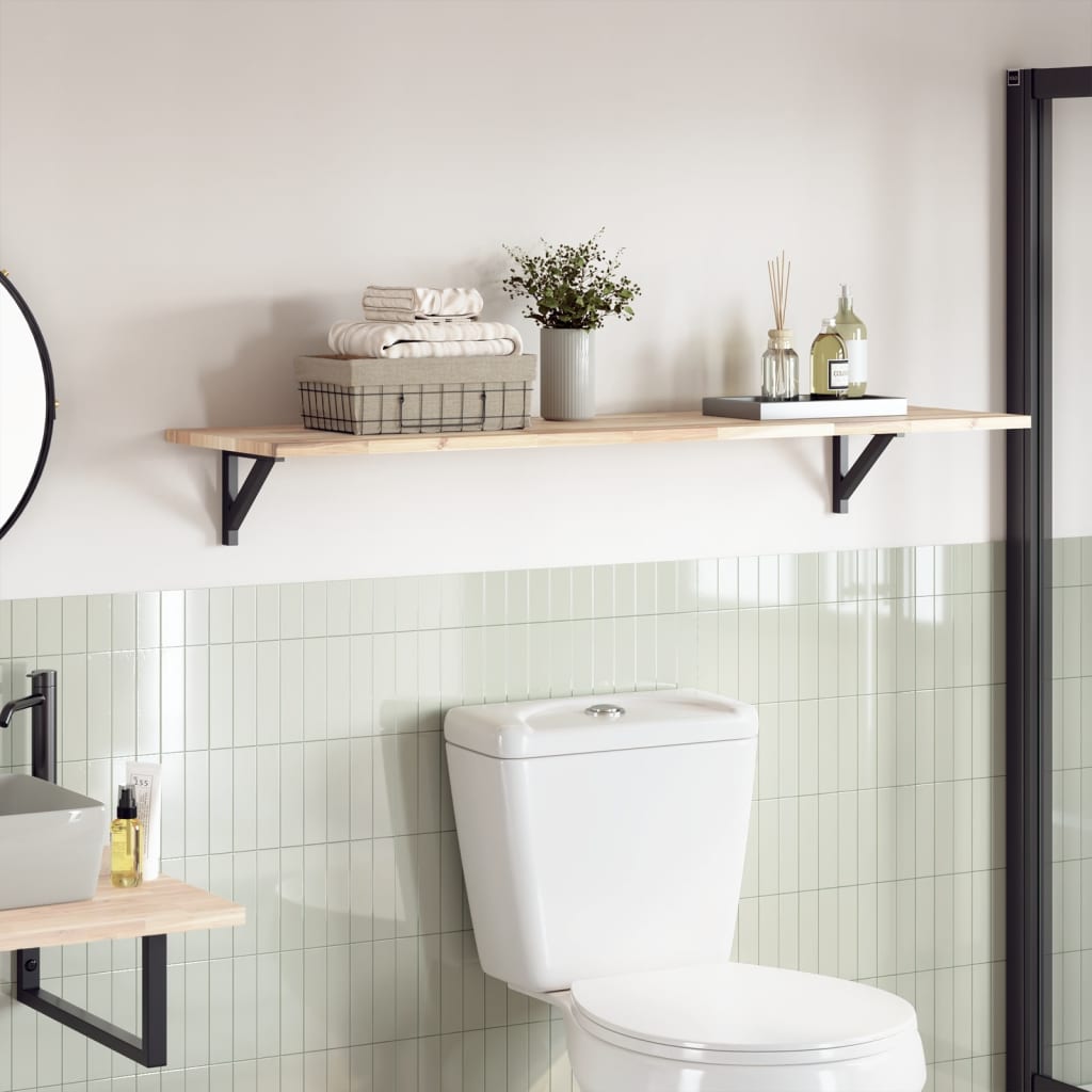 Pöytälevy 140x40x2 cm suorakaide täysi akasiapuu