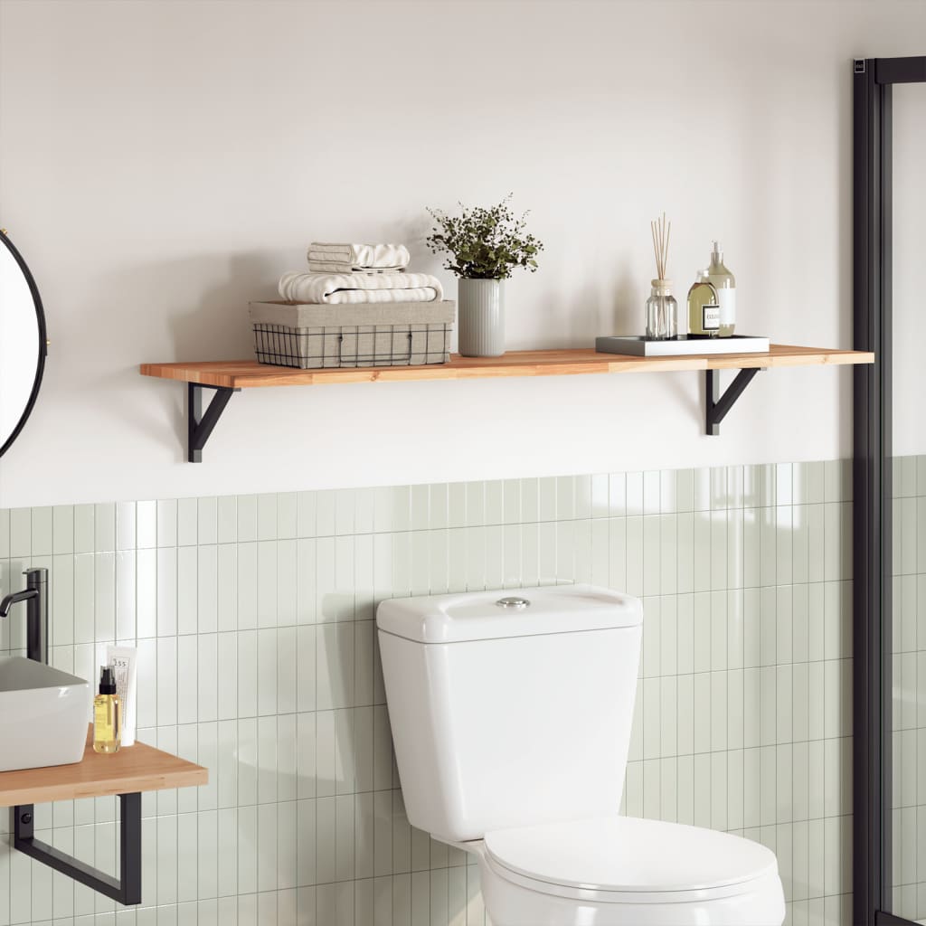 Pöytälevy suorakaide 120x40x2 cm täysi akasiapuu