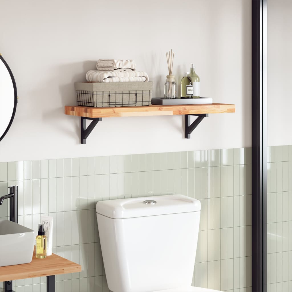 Pöytälevy 100x30x4 cm suorakaide täysi akasiapuu