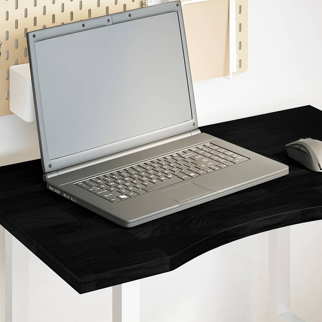 Pöytätaso Tummanruskea Massiivipuu Tammi Suorakulmainen