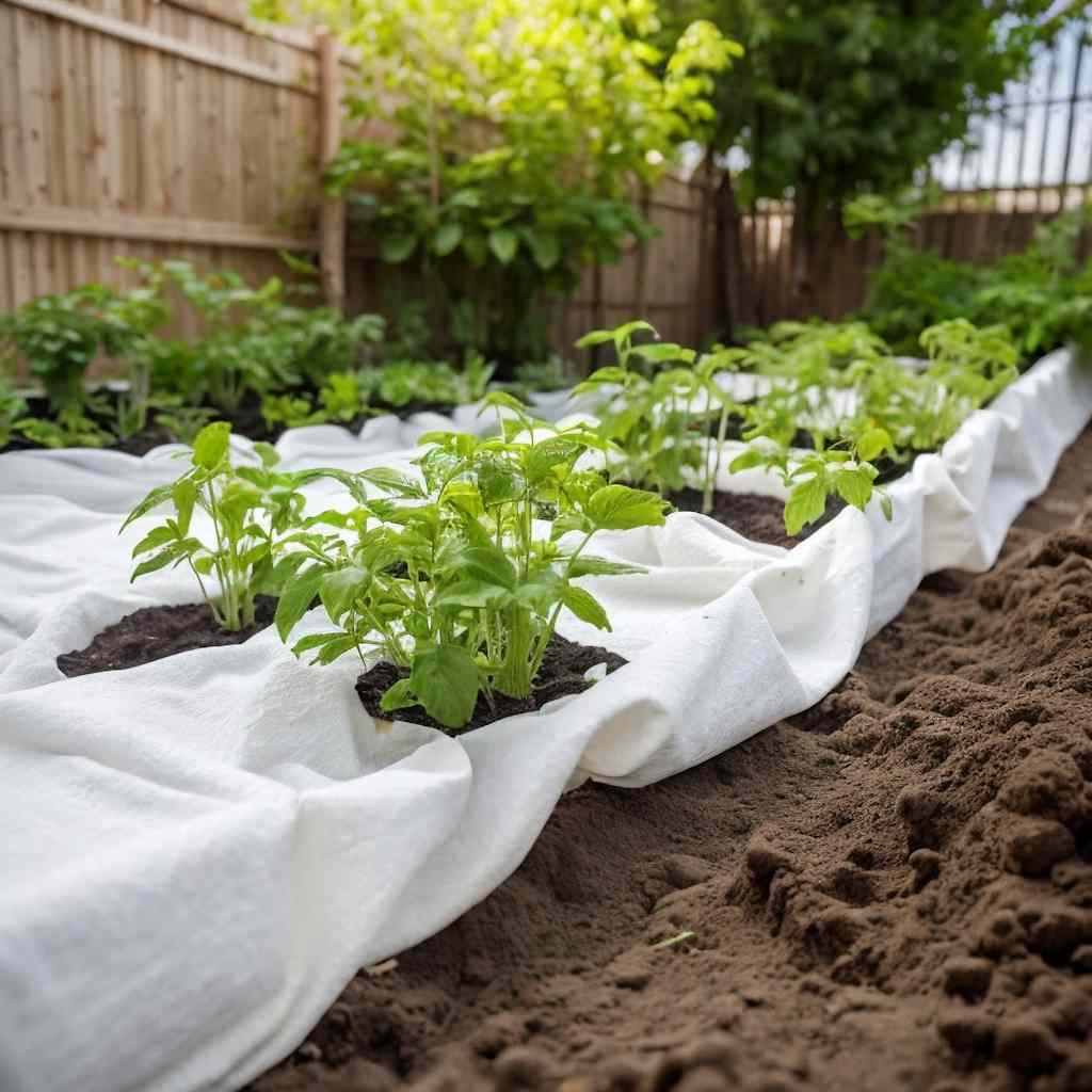 Geotekstiilikalvo valkoinen 1 x 50 m polyesterikuitu