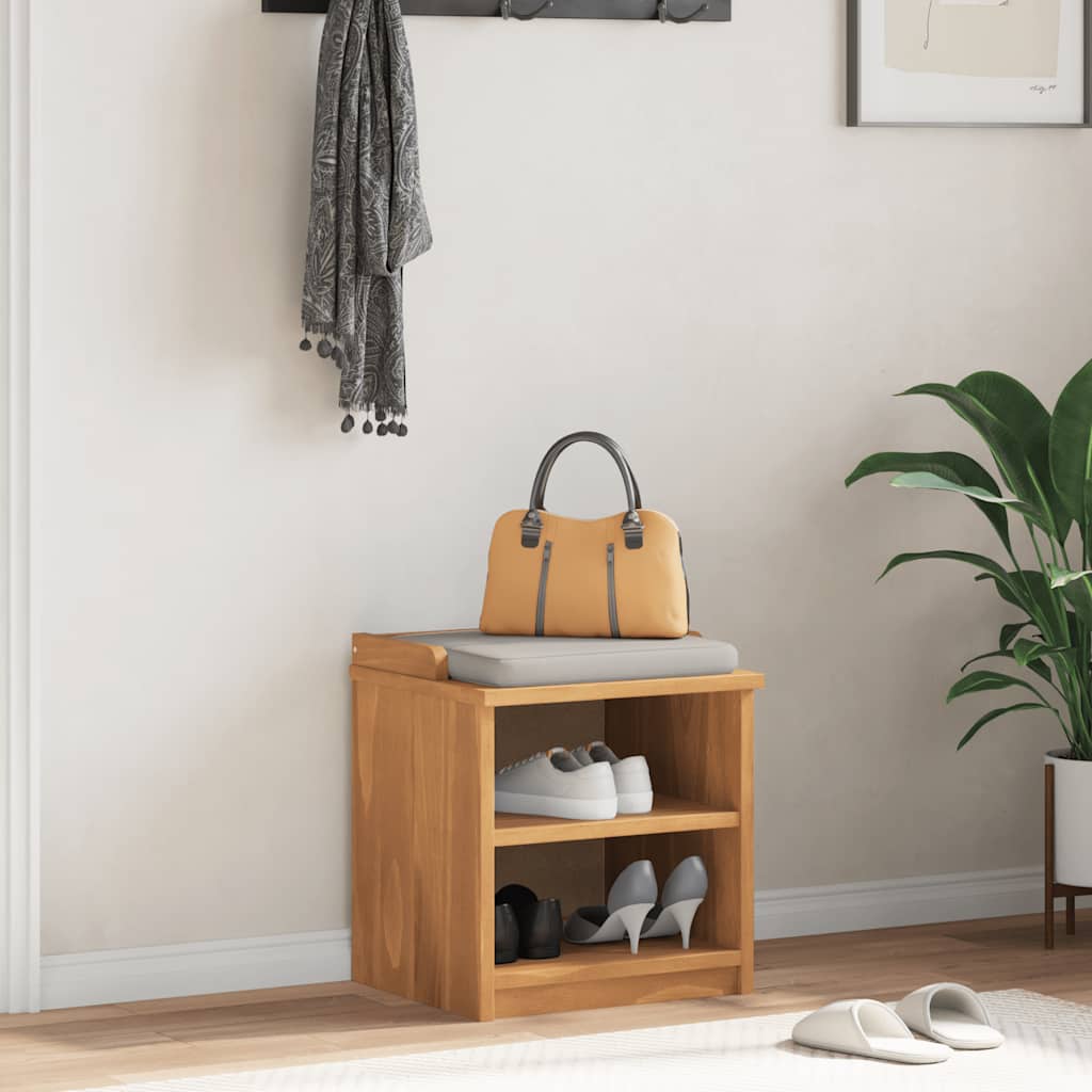 Eteisen penkki SANDNES 45x40x50 cm täysi mänty