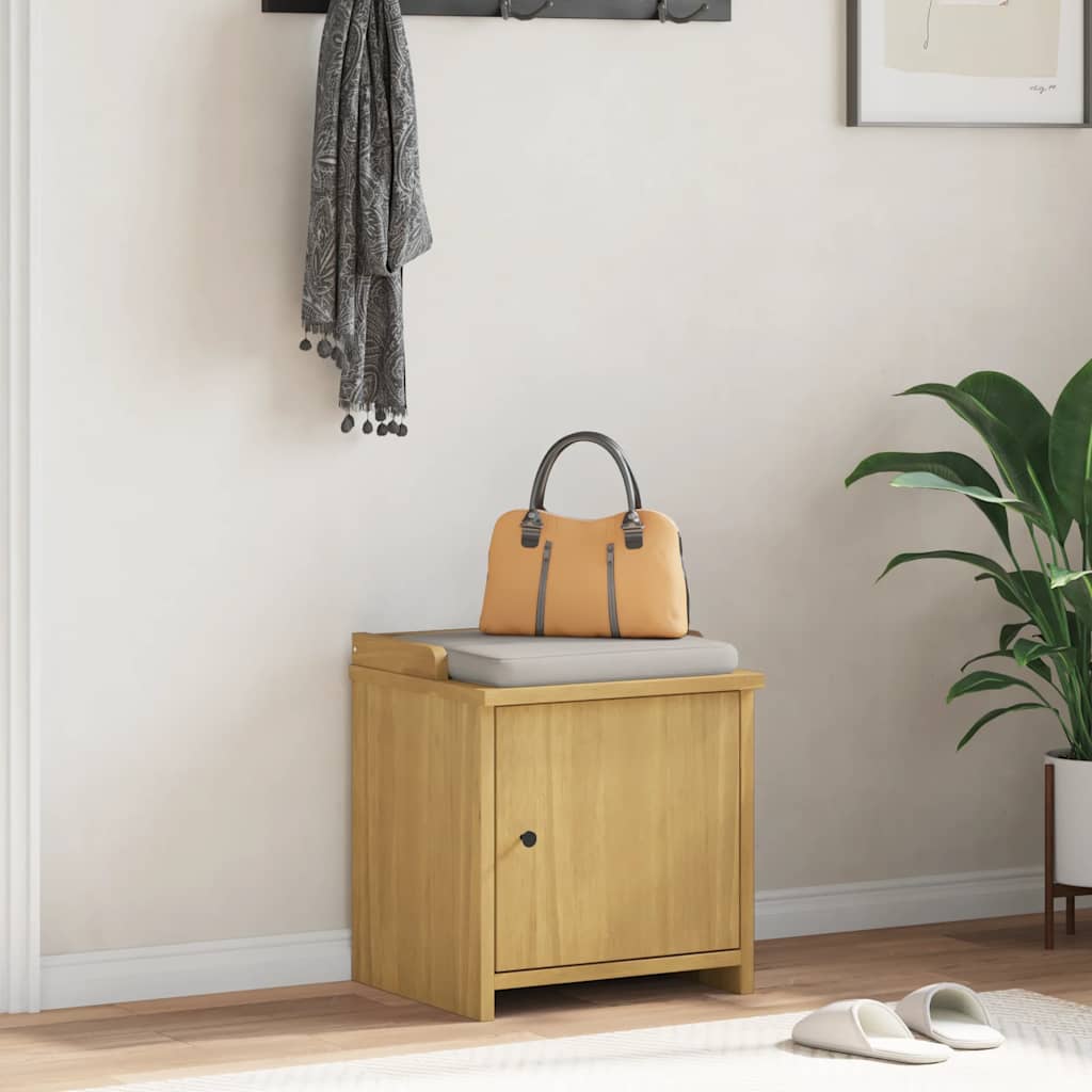 Eteisen penkki SANDNES 45x40x50 cm täysi mänty