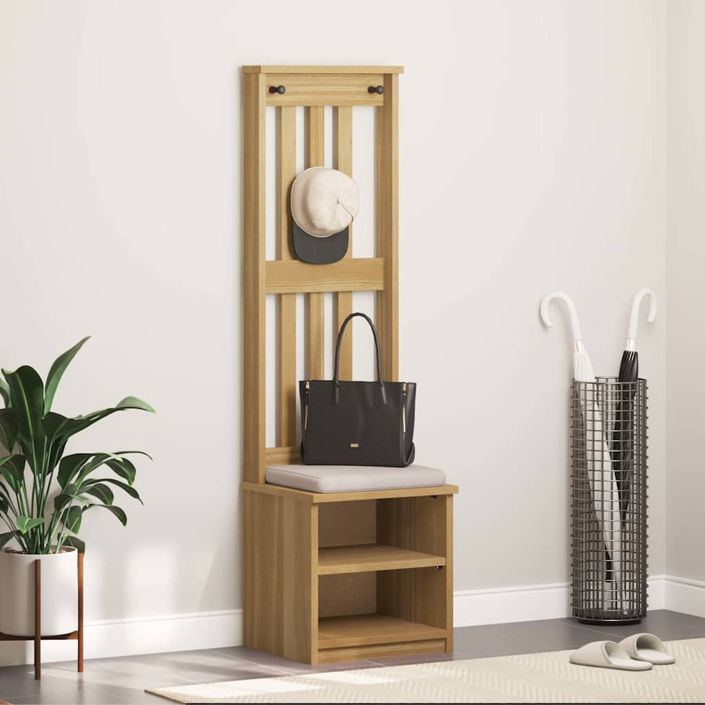 Hallin puu SANDENS 45x40x159,5 cm täysi mänty