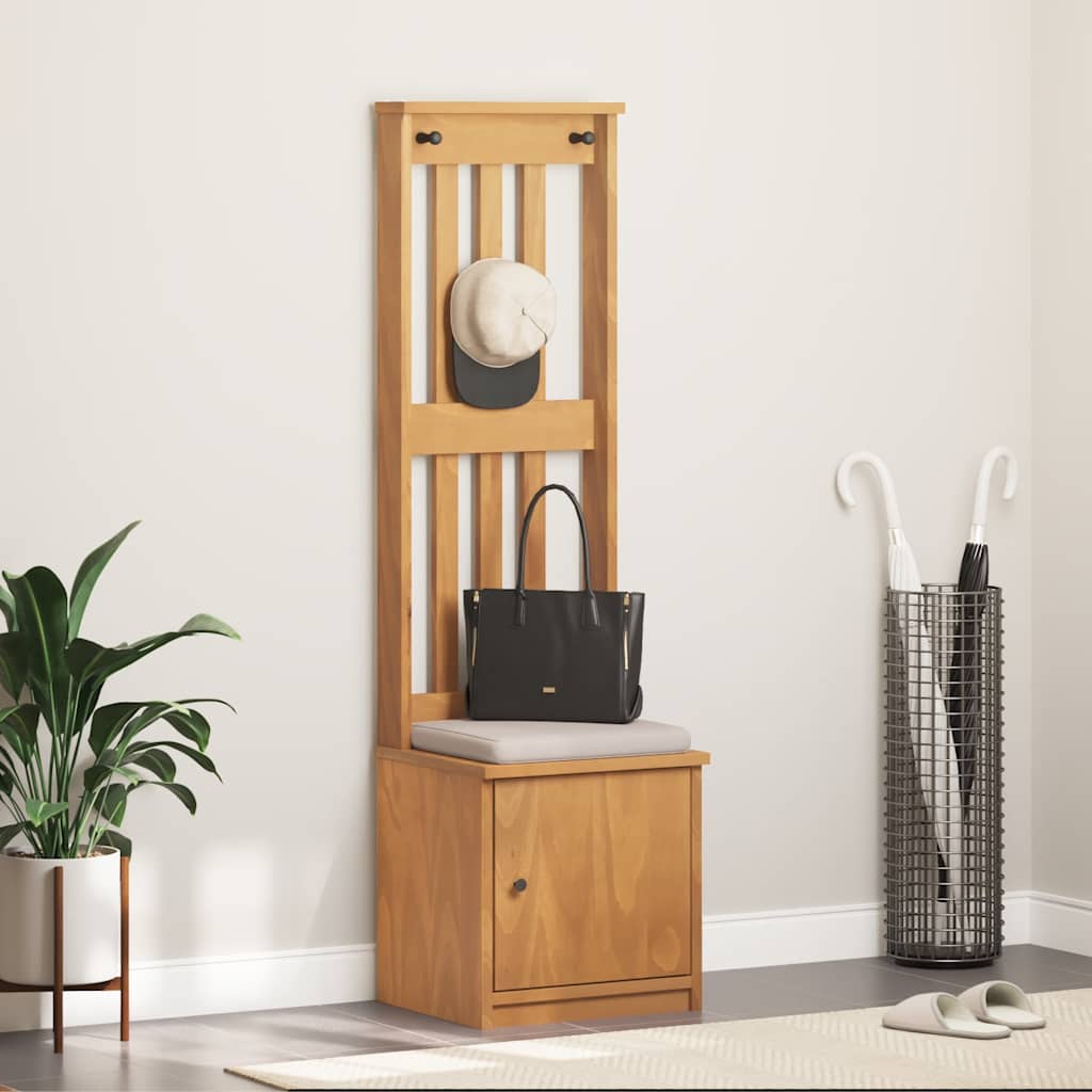 Hallin puu SANDENS 45x40x159,5 cm täysi mänty