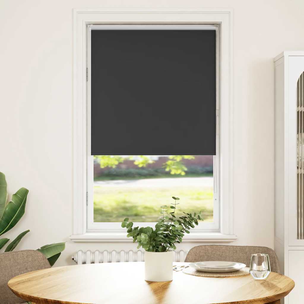 Rullaverho Blackout Musta 80x150 cm Kankaan leveys 75,7 cm