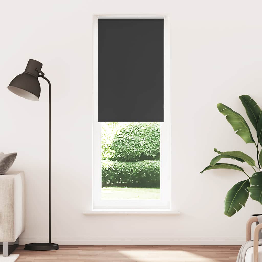 Rullaverho Blackout Musta 75x210 cm Kankaan leveys 70,7 cm