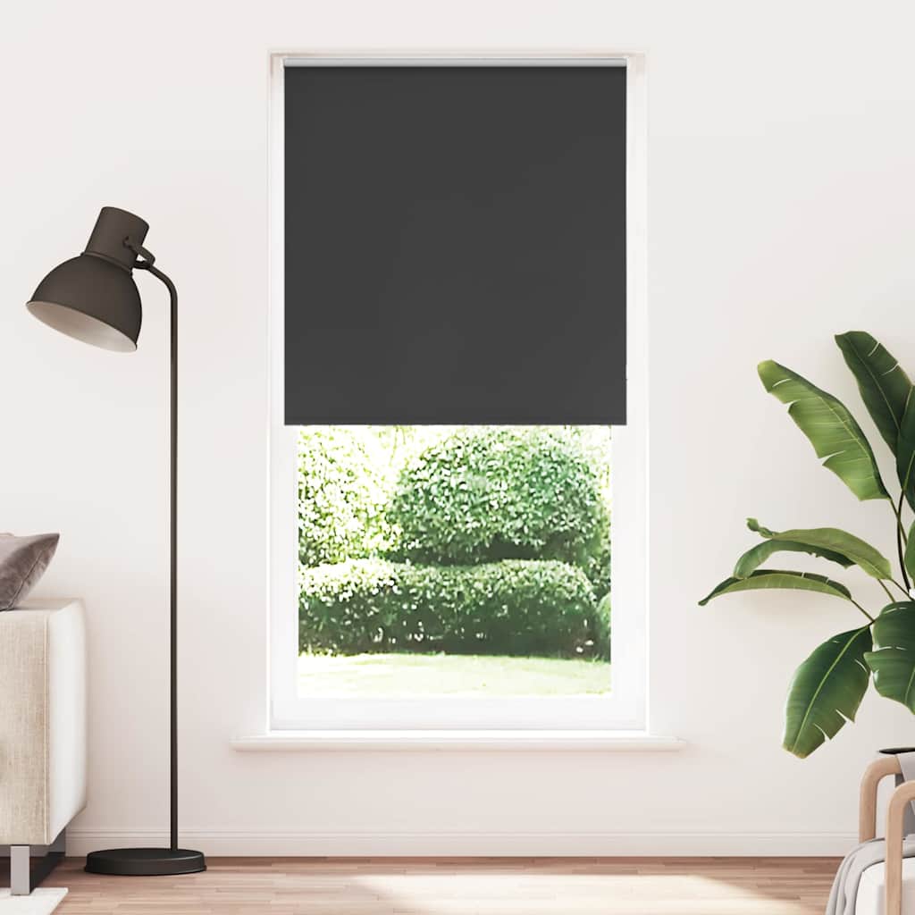 Rullaverho Blackout Musta 90x210 cm Kankaan leveys 85,7 cm