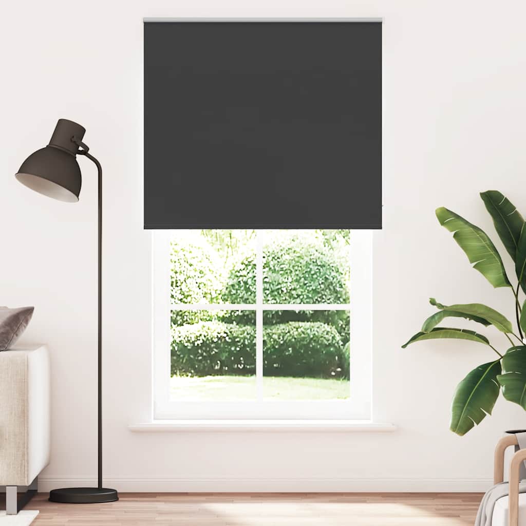 Rullaverho Blackout Musta 130x210 cm Kankaan leveys 126,6 cm