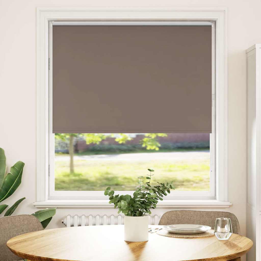 Rullaverho Blackout kahvi 105x150 cm Kankaan leveys 100,7 cm
