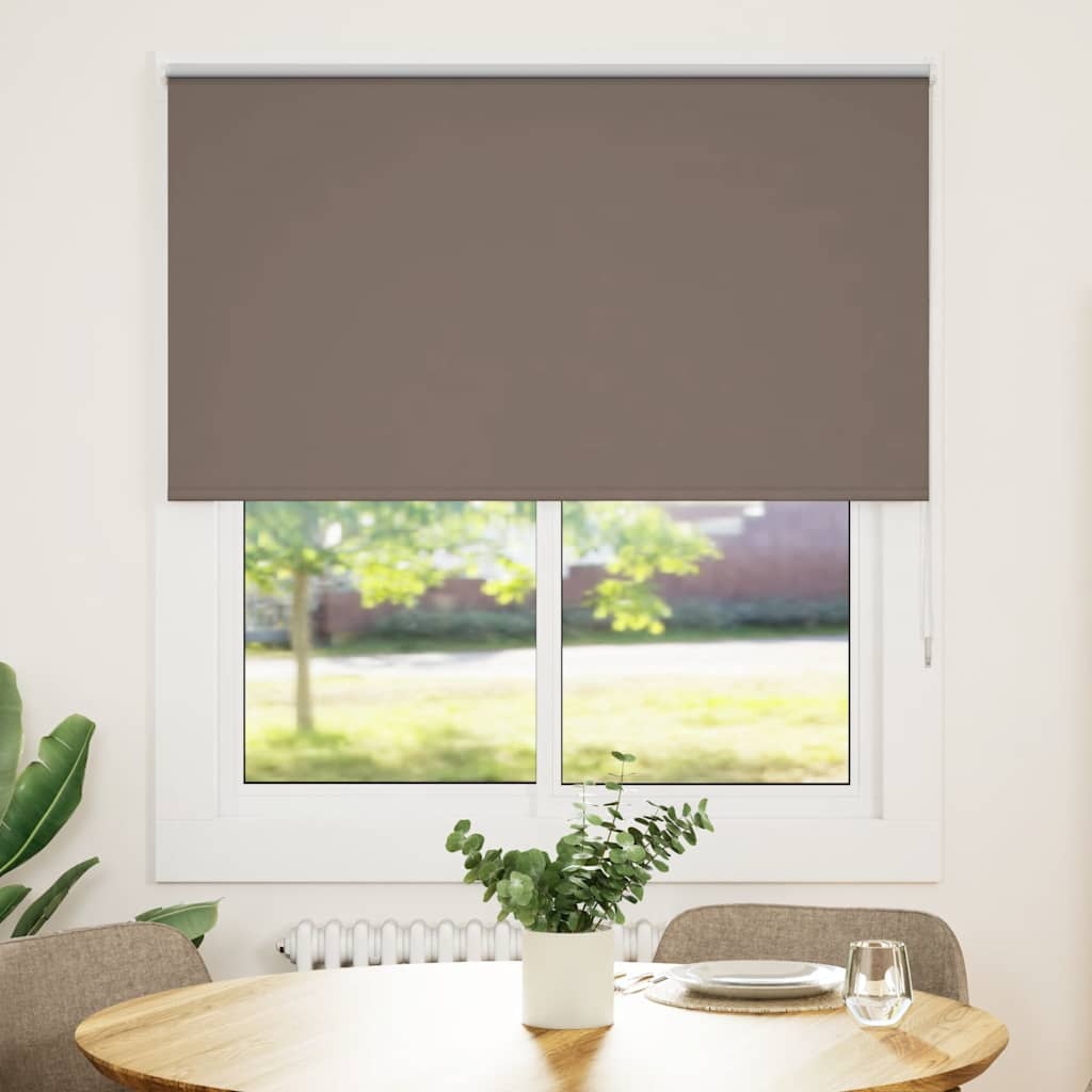 Rullaverho Blackout kahvi 130x150 cm Kankaan leveys 126,6 cm