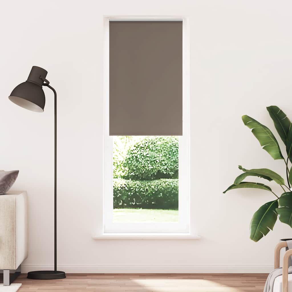 Rullaverho Blackout kahvi 80x230 cm Kankaan leveys 75,7 cm
