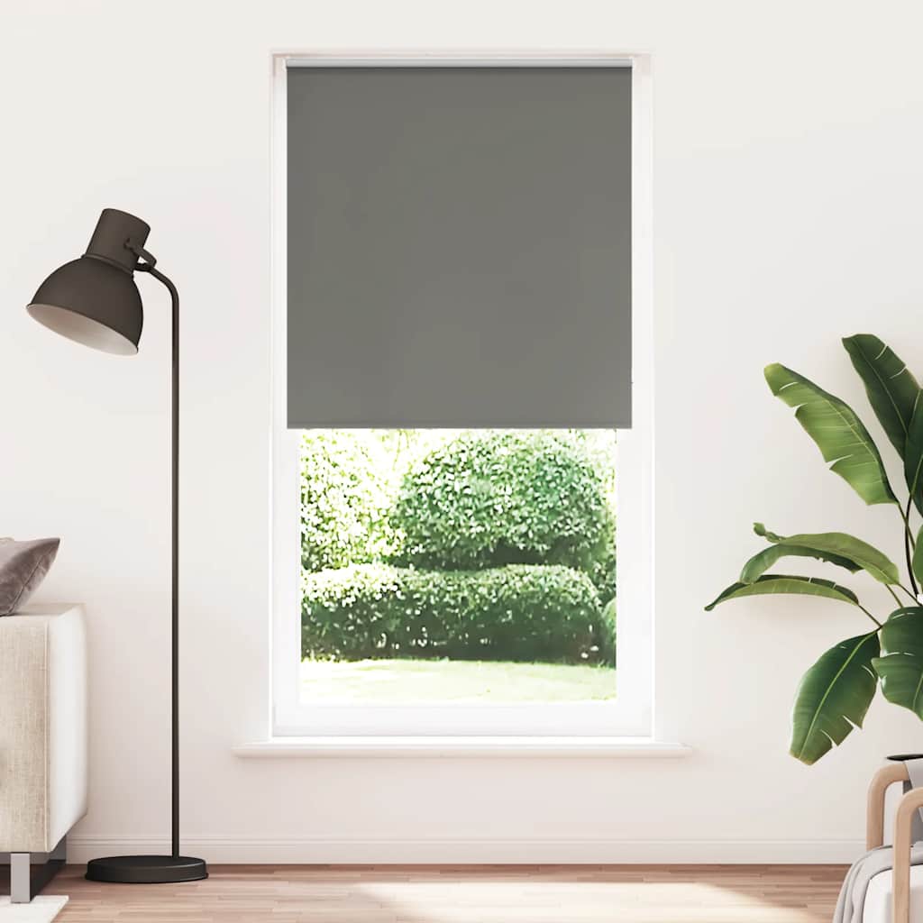 Rullaverho Blackout harmaa 90x230 cm Kankaan leveys 85,7 cm