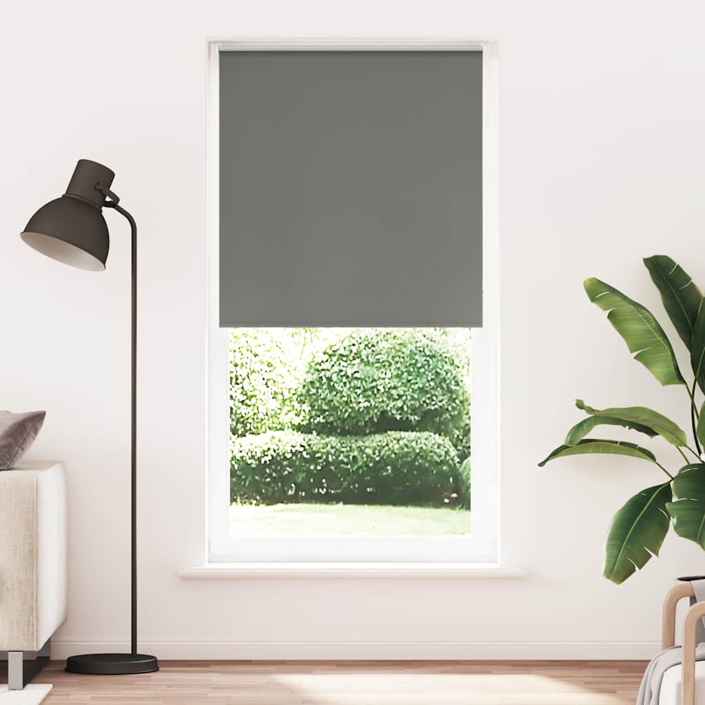 Rullaverho Blackout harmaa 110x230 cm Kankaan leveys 105,7 cm