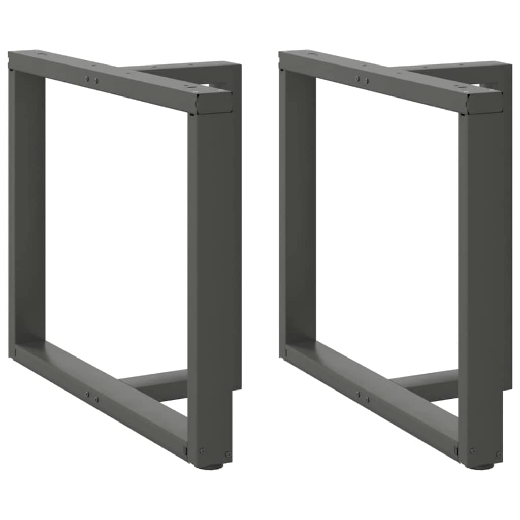 ruokapöydän jalat U-muotoiset 2 kpl 90x35x(72-73) cm