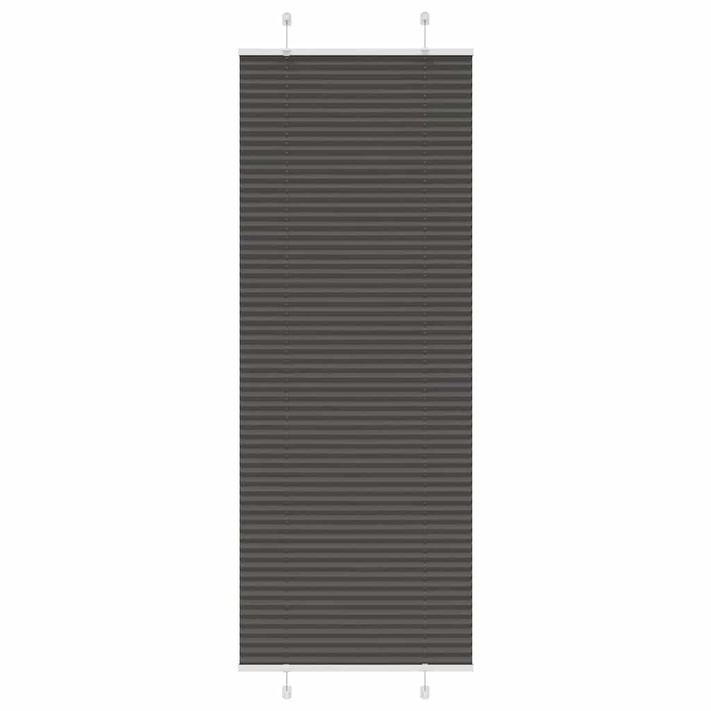 laskostettu blindi musta 70x200 cm kankaan leveys 69,4 cm