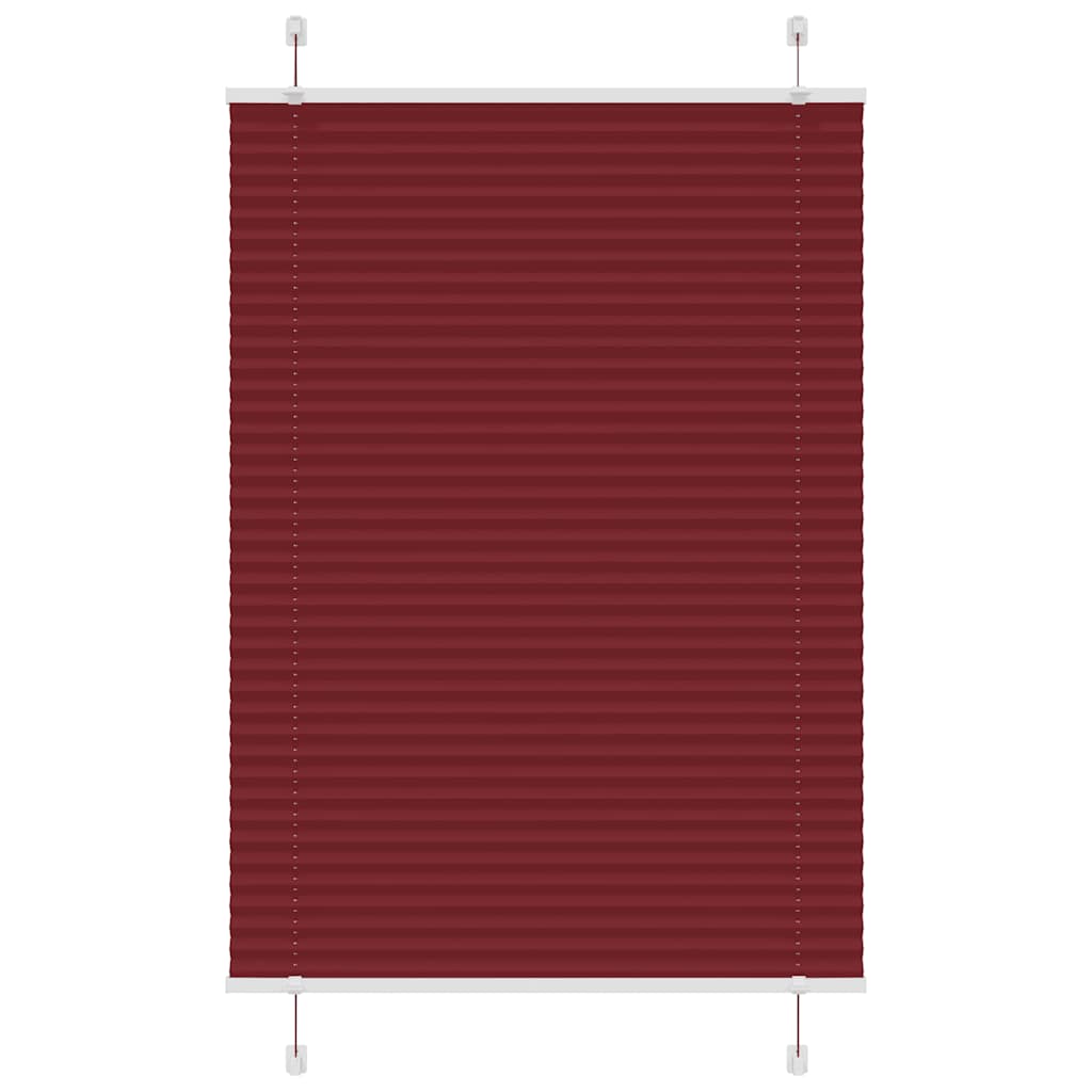 laskostettu blind Bordeaux Red 90x150 cm Kankaan leveys