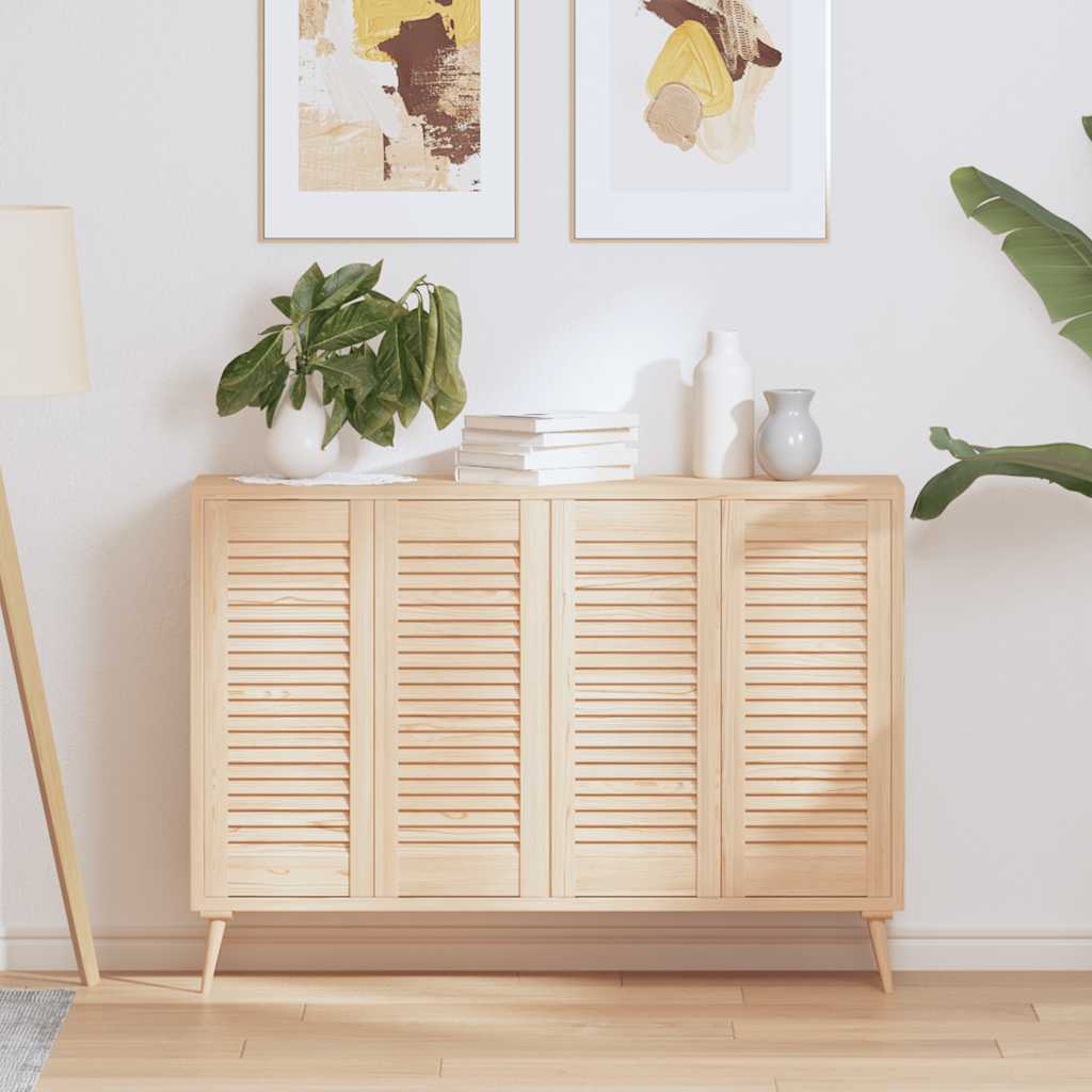 kaapin ovet säleikkö Design 4 kpl 69x29,5 cm massiivipuu mänty