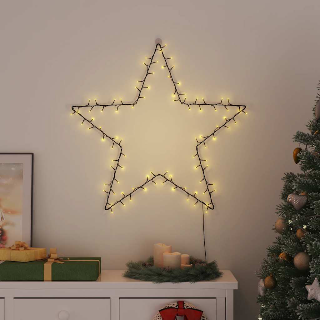 Jouluvalot Star Silhouette 115 LEDs Lämmin valkoinen