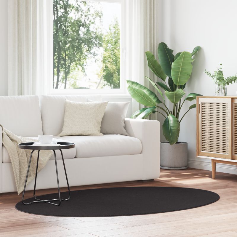 vidaXL Matto ""HUARTE"" Musta 100x200 cm Soikio