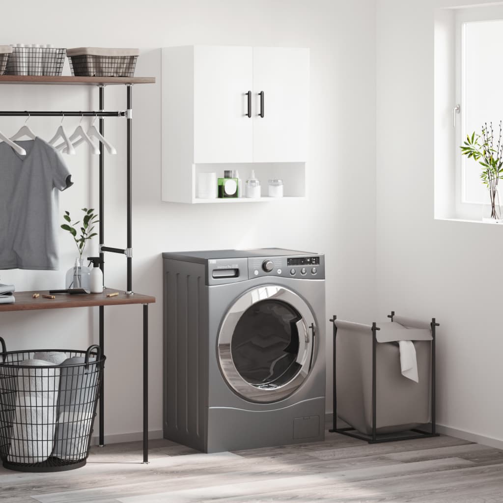 Seinäkaappi valkoinen 60x31x70 cm tekninen puu