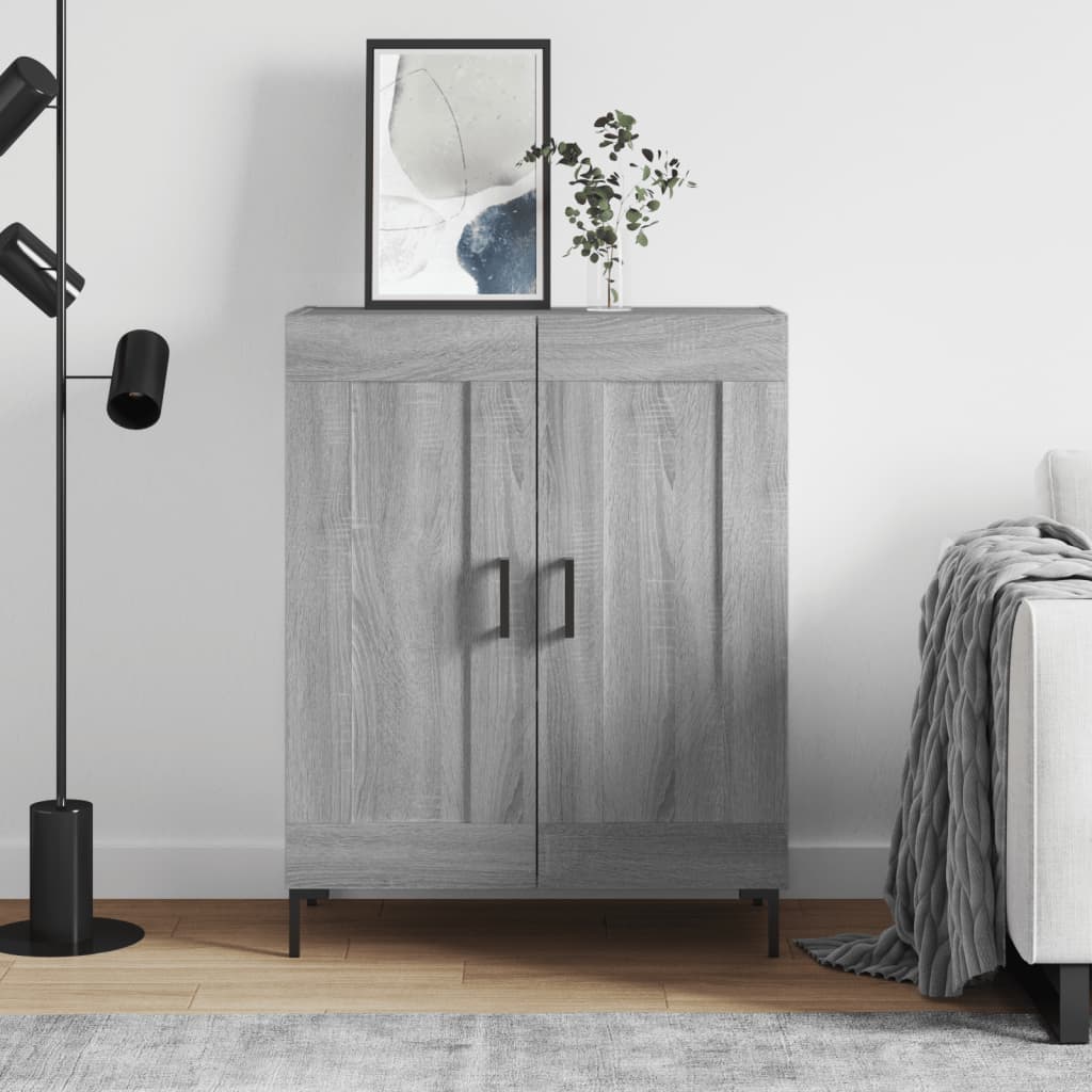 Senkki harmaa Sonoma 69,5x34x90 cm tekninen puu