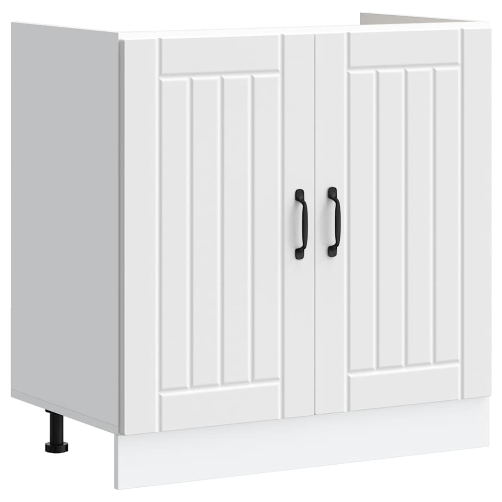 Altaan pohjakaappi Lucca valkoinen suunniteltu puu