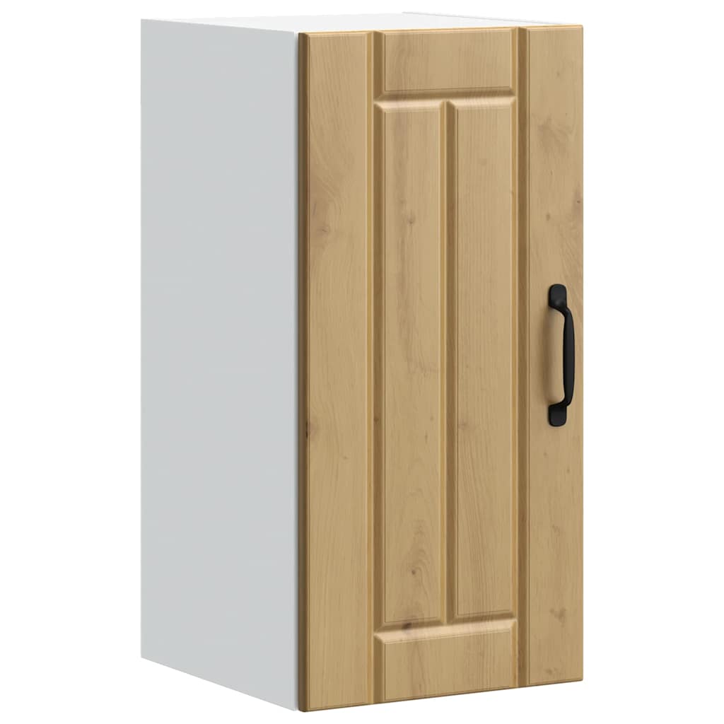 Keittiön seinäkaappi Lucca käsityöläinen tammi tekninen puu