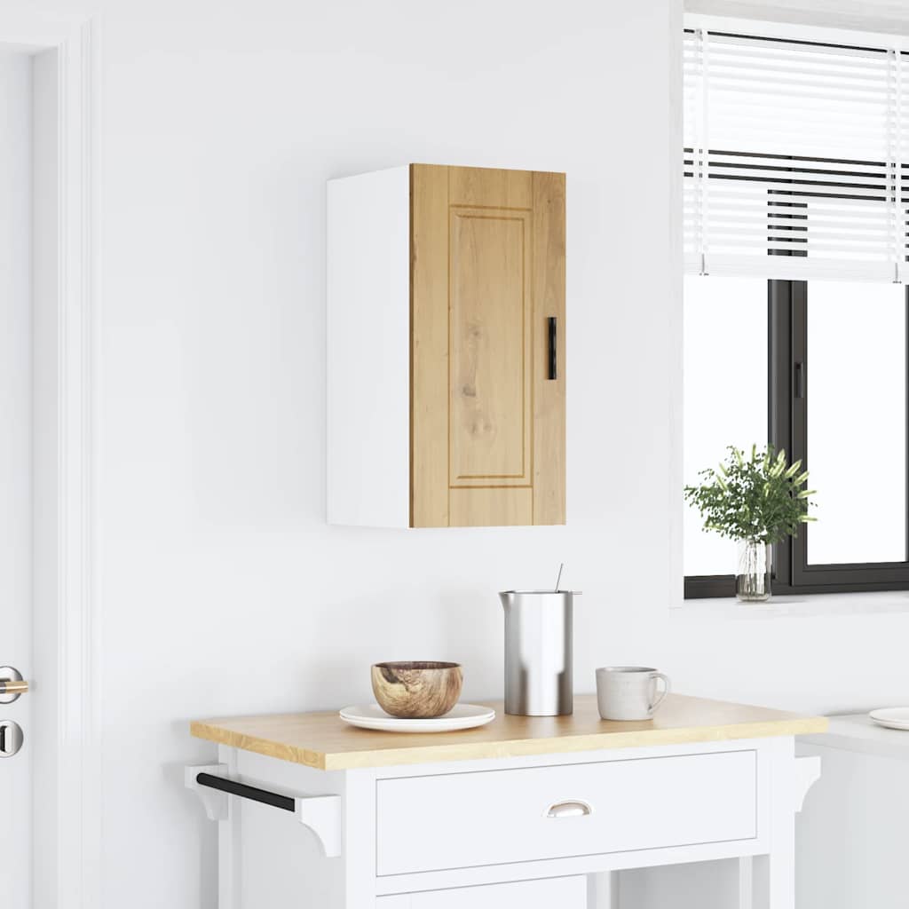 Keittiön seinäkaappi Porto käsityöläinen tammi tekninen puu