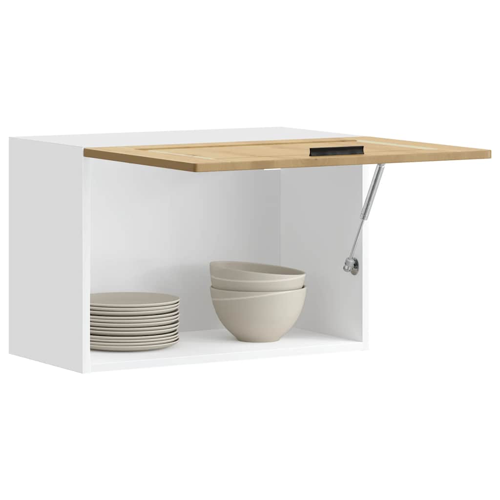 Keittiön seinäkaappi Porto käsityöläinen tammi suunniteltu puu