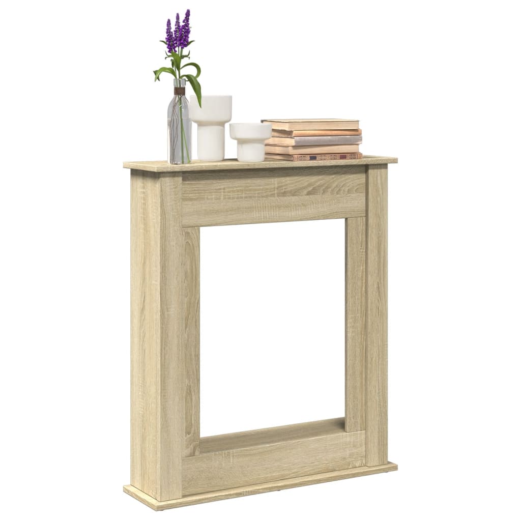 Takkakehys Sonoma-tammi 75x20x87,5 cm tekninen puu