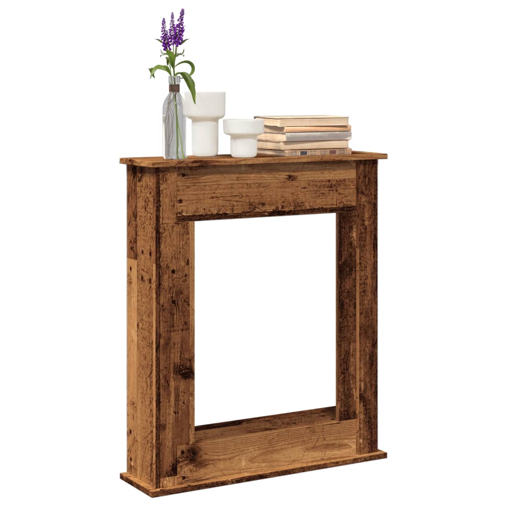 Takkakehys vanha puu 75x20x87,5 cm tekninen puu