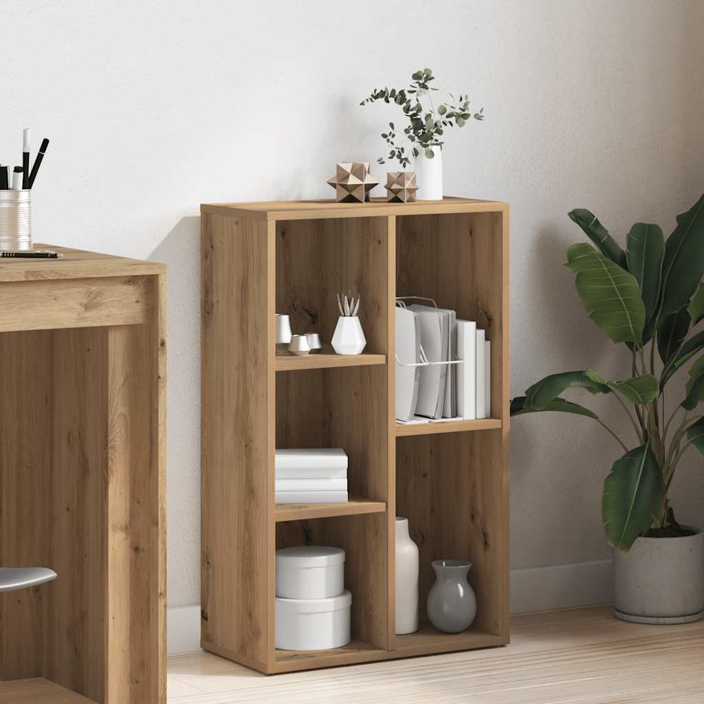 Kirjahylly käsityöläinen tammi 50x25x80 cm tekninen puu