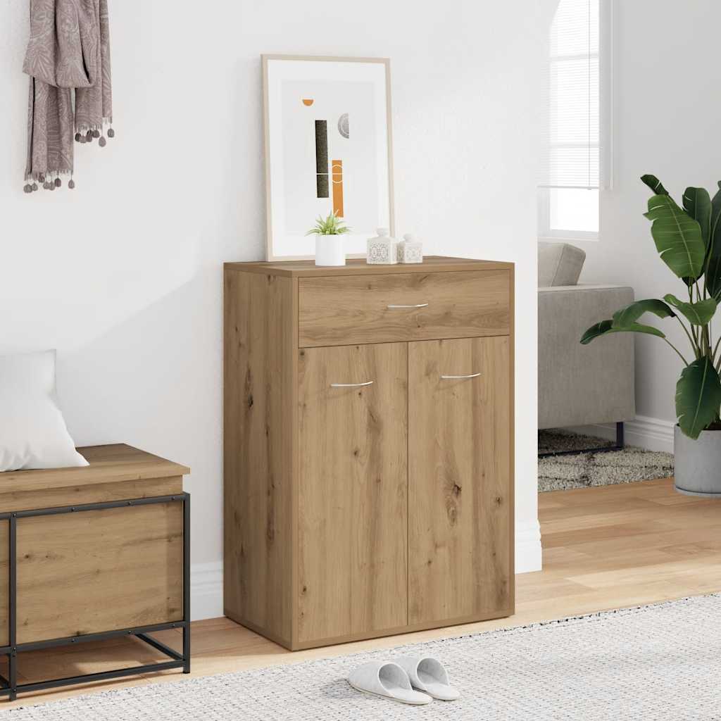 Kenkäkaappi artesaani tammi 60x35x84 cm tekninen puu