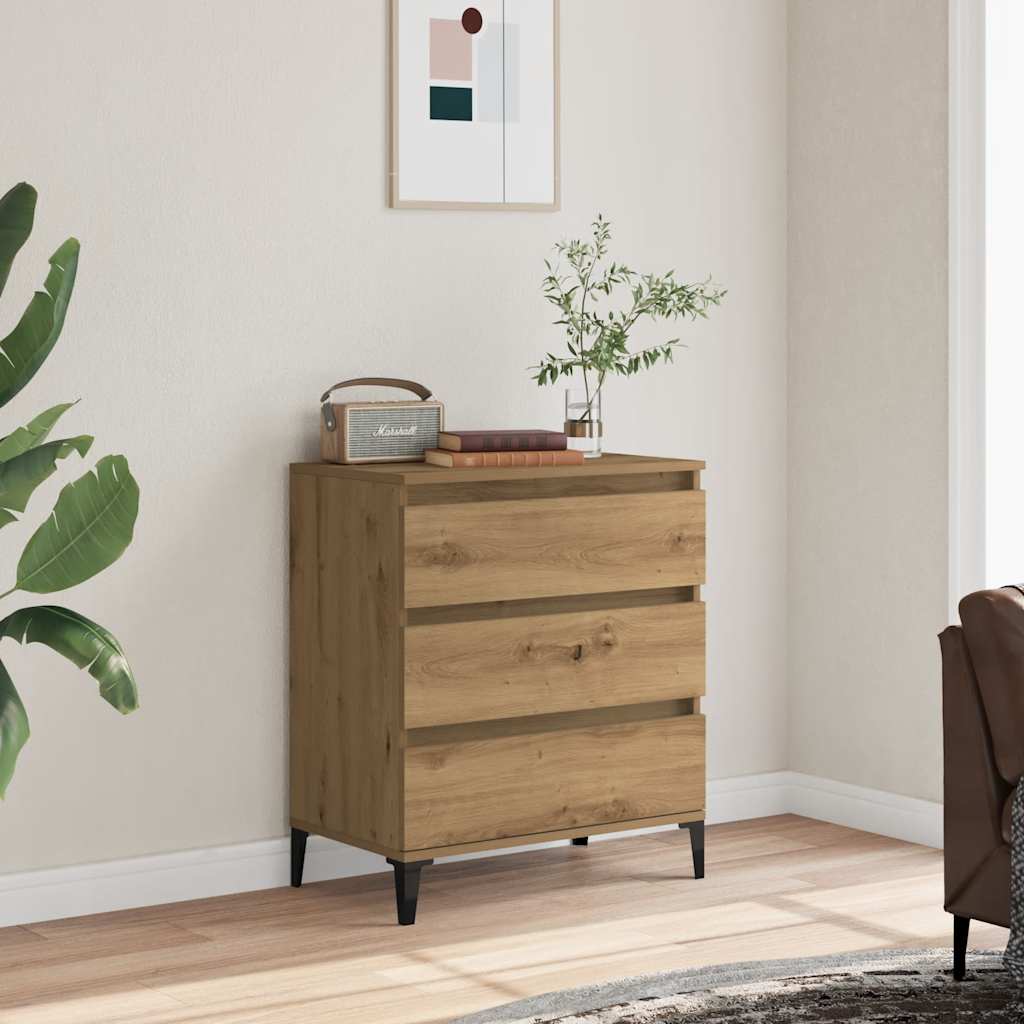 Senkki käsityöläinen tammi 60x35x70 cm tekninen puu