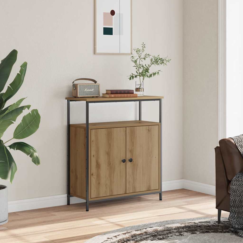 Senkki käsityöläinen tammi 70x30x80 cm tekninen puu