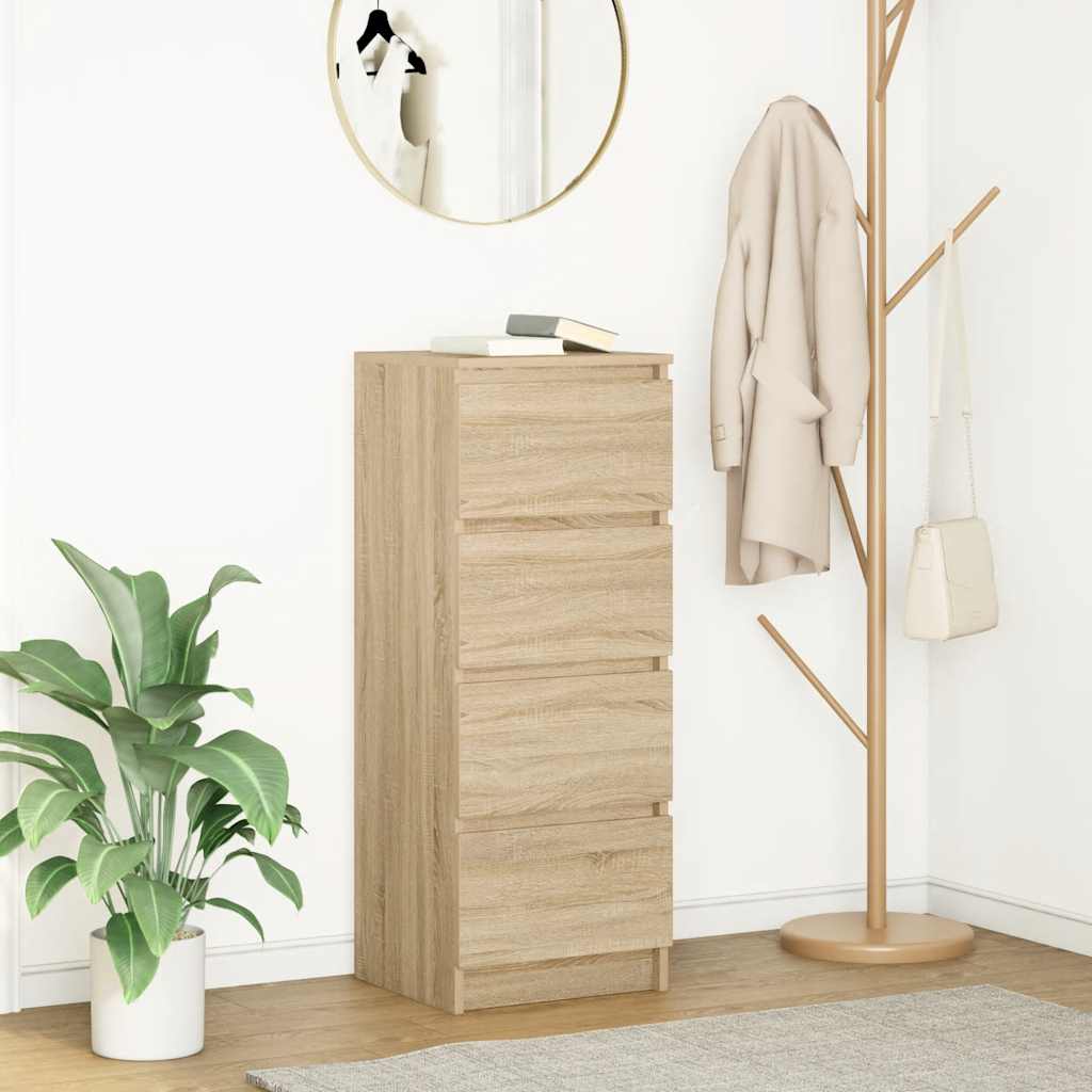 Senkki sonoma tammi 37,5x35x99 cm tekninen puu