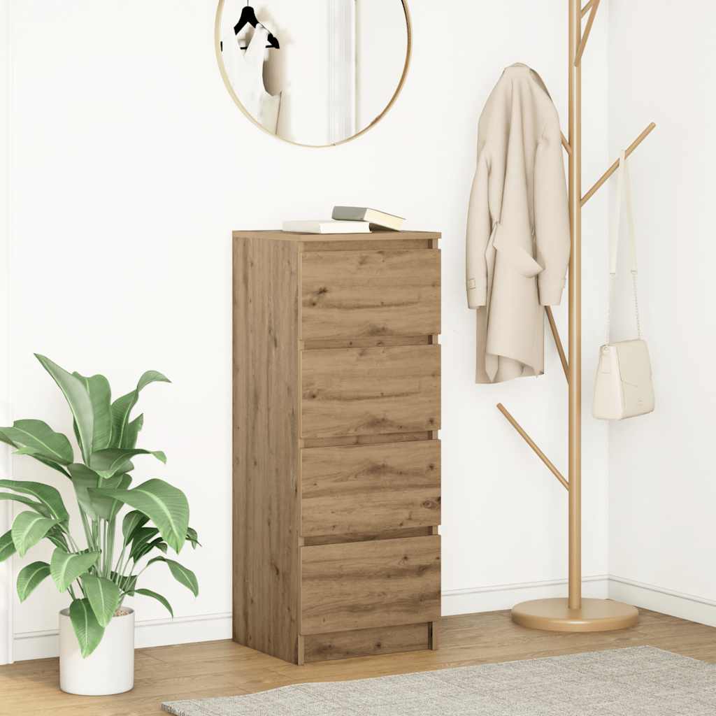 Senkki käsityöläinen tammi 37,5x35x99 cm tekninen puu