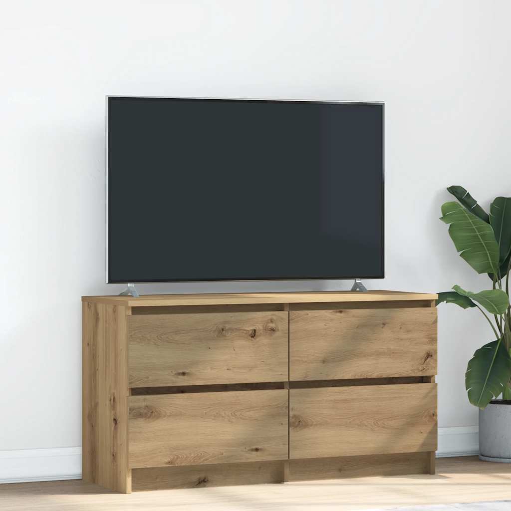 TV-taso artesaani tammi 100x35x54 cm tekninen puu
