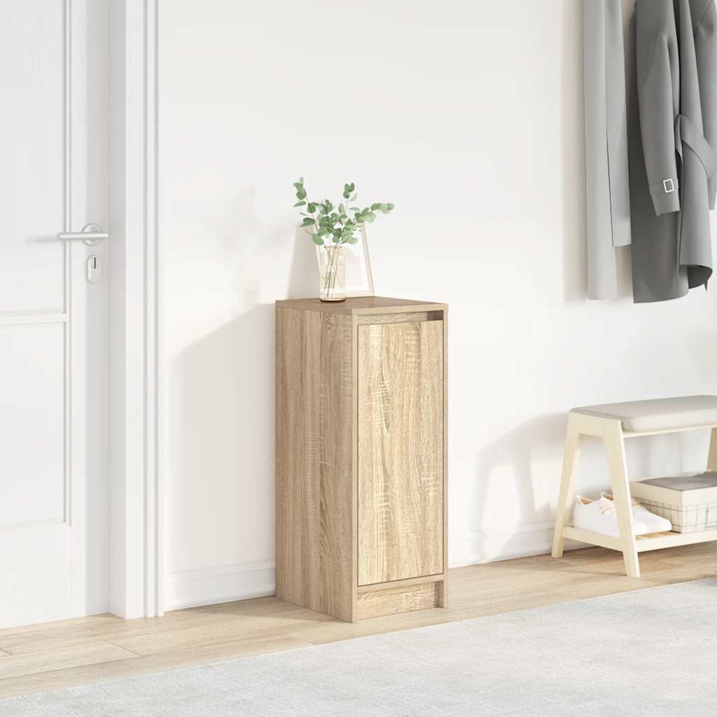 Kenkäkaappi Sonoma-tammi 29,5x34x76 cm tekninen puu