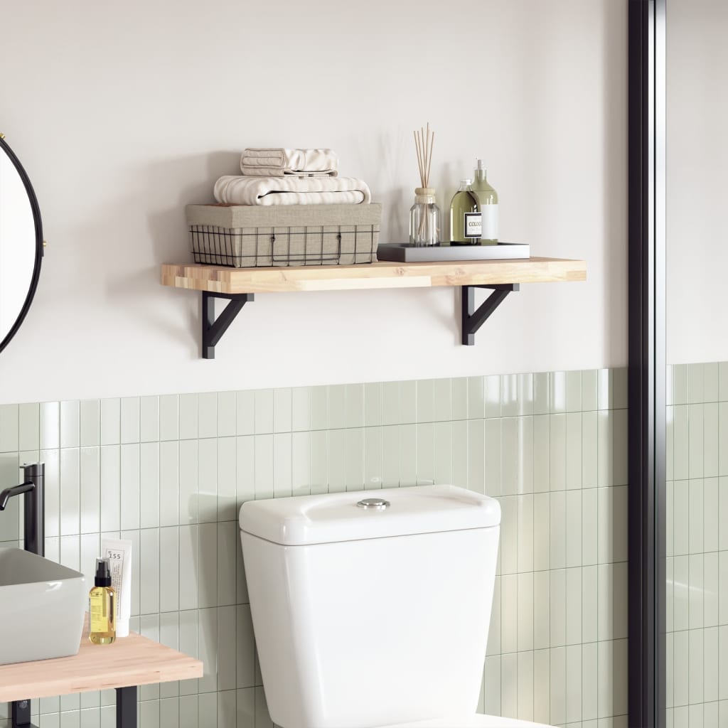 Pöytälevy 100x30x4 cm suorakaide täysi akasiapuu