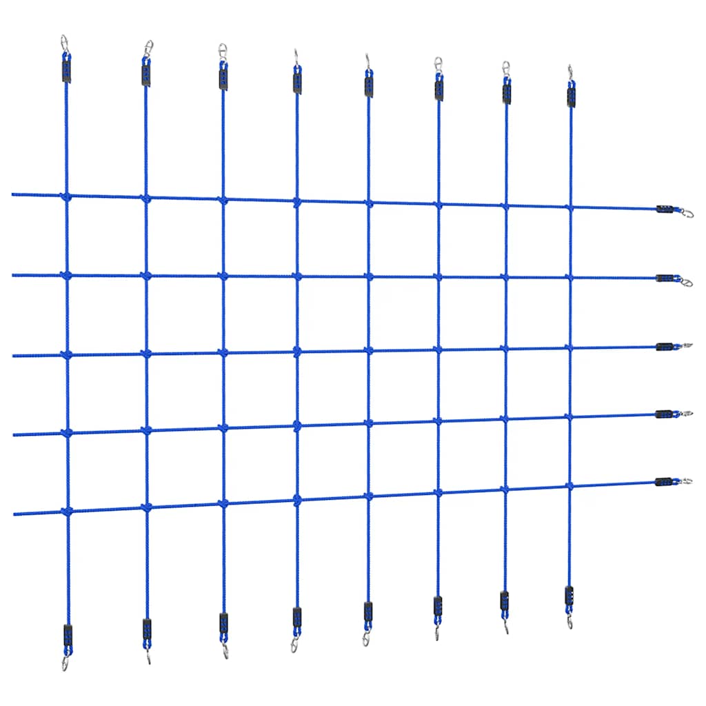 Kiipeilyverkko 200x150 cm sininen