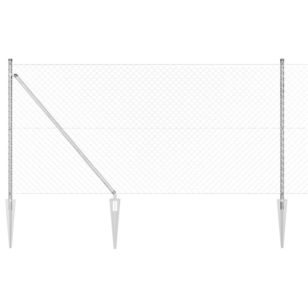 Ketjuaita 7 Pistokeankkurilla 1.2 x 10 m Galvanoitu teräs